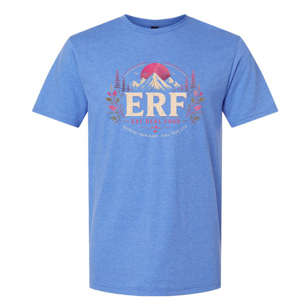 Short Sleeved Floral Mountain
