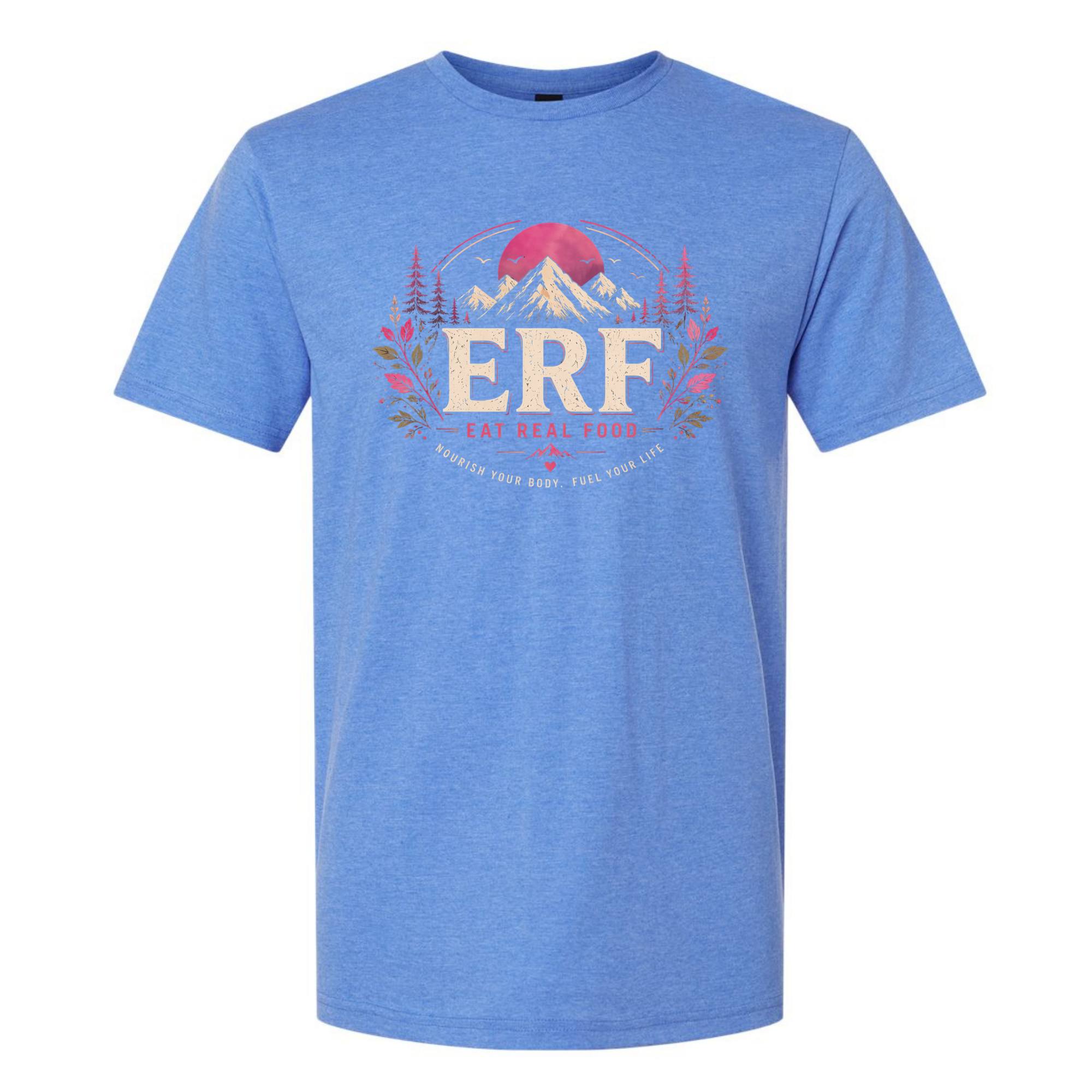 Short Sleeved Floral Mountain