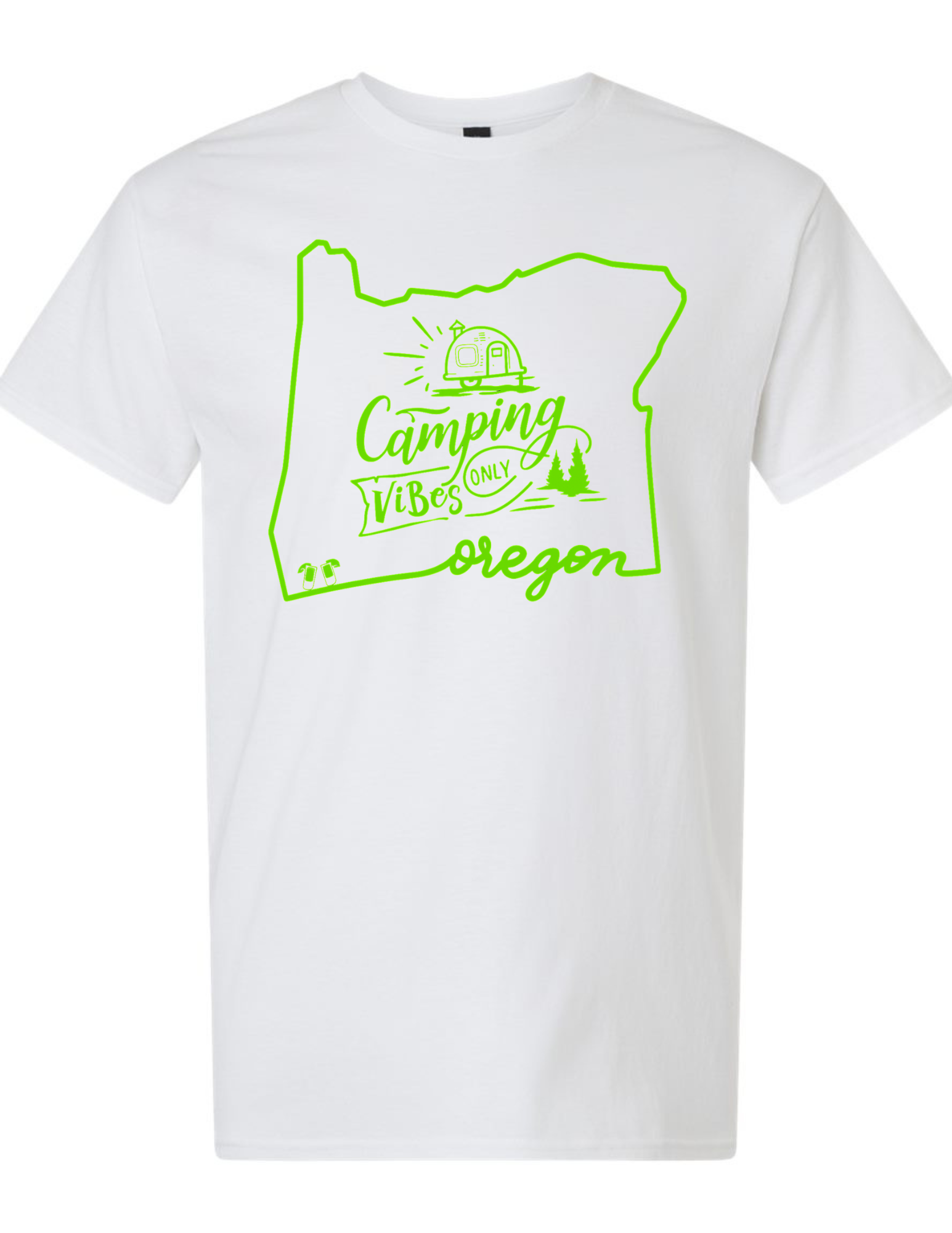 Oregon Camping Vibes Only T-Shirt