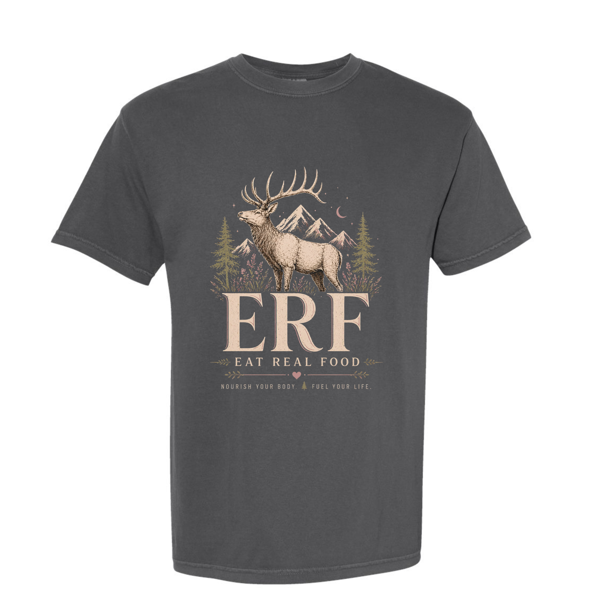 Floral Elk E.R.F Comfort T-Shirt