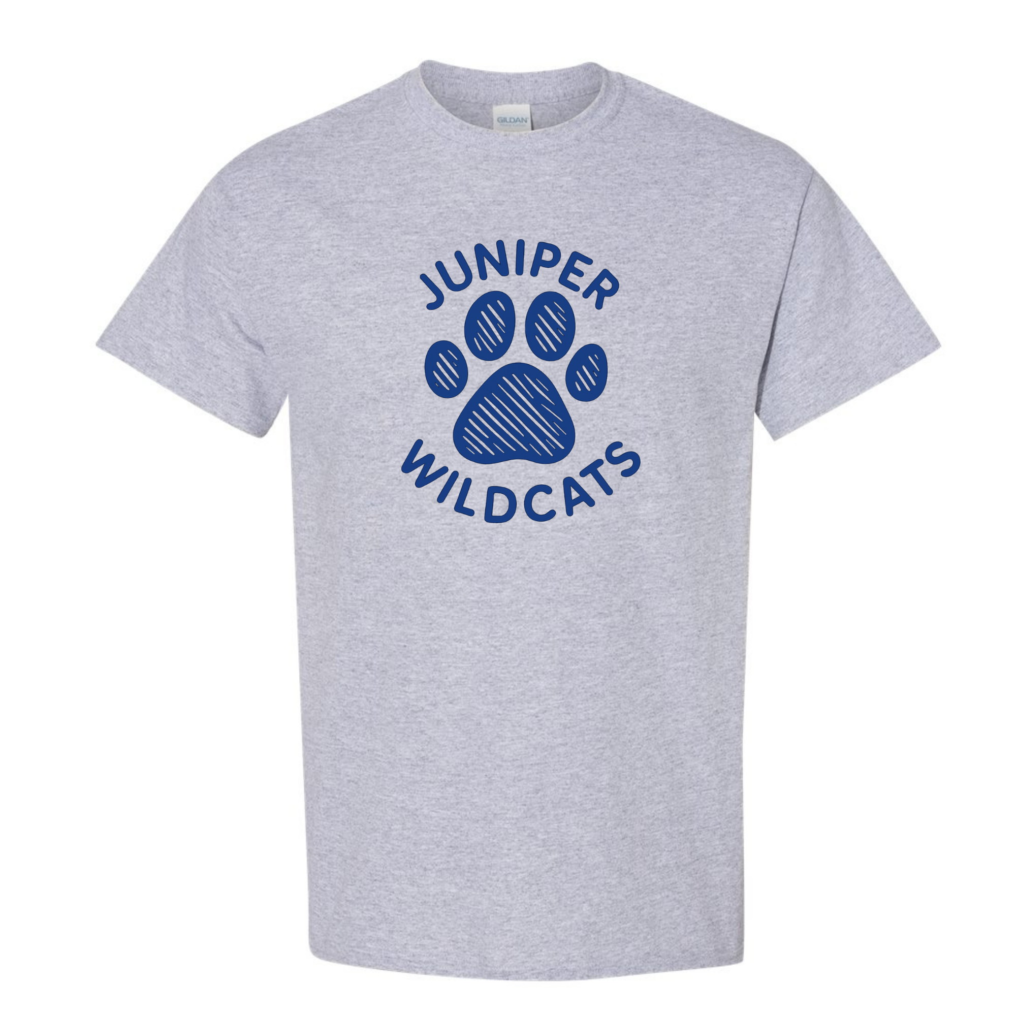 Blue Paw Print T-Shirt