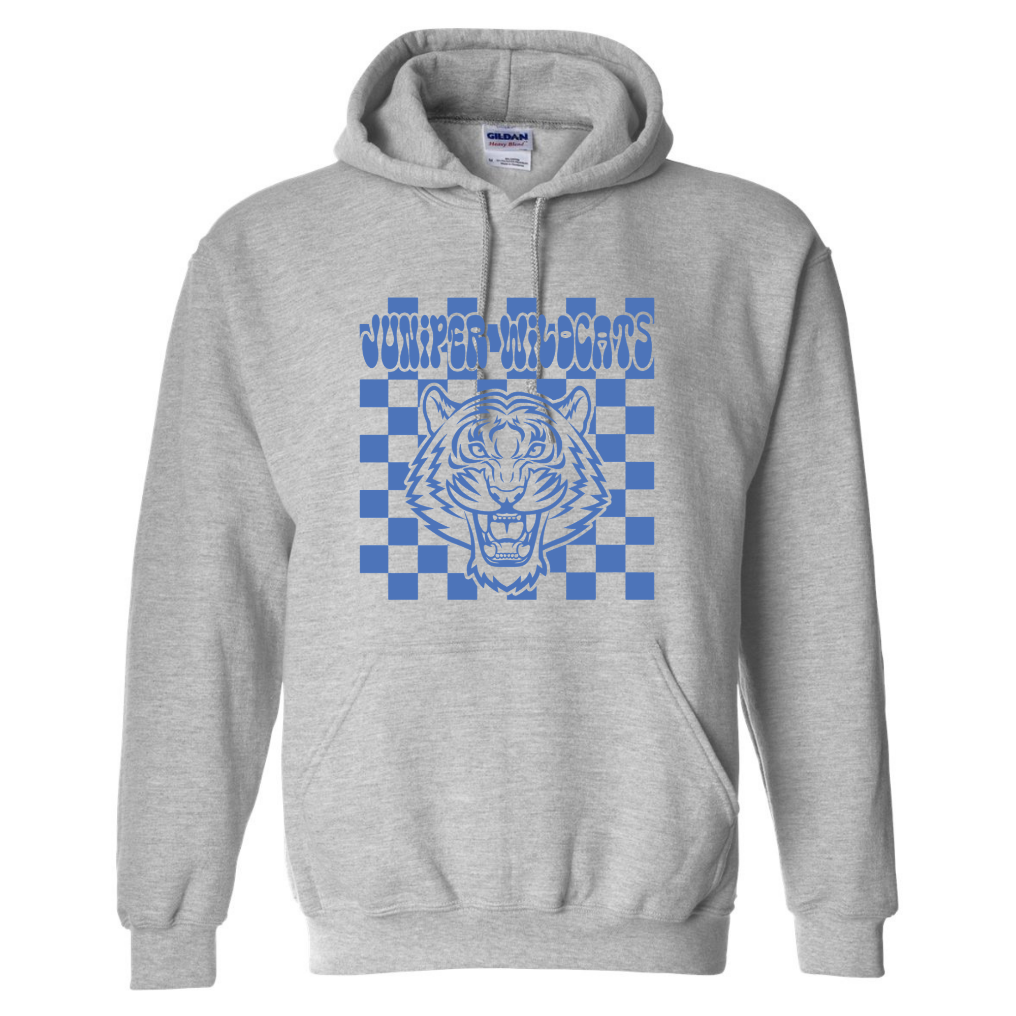 New Blue Wild Cat Hoodie
