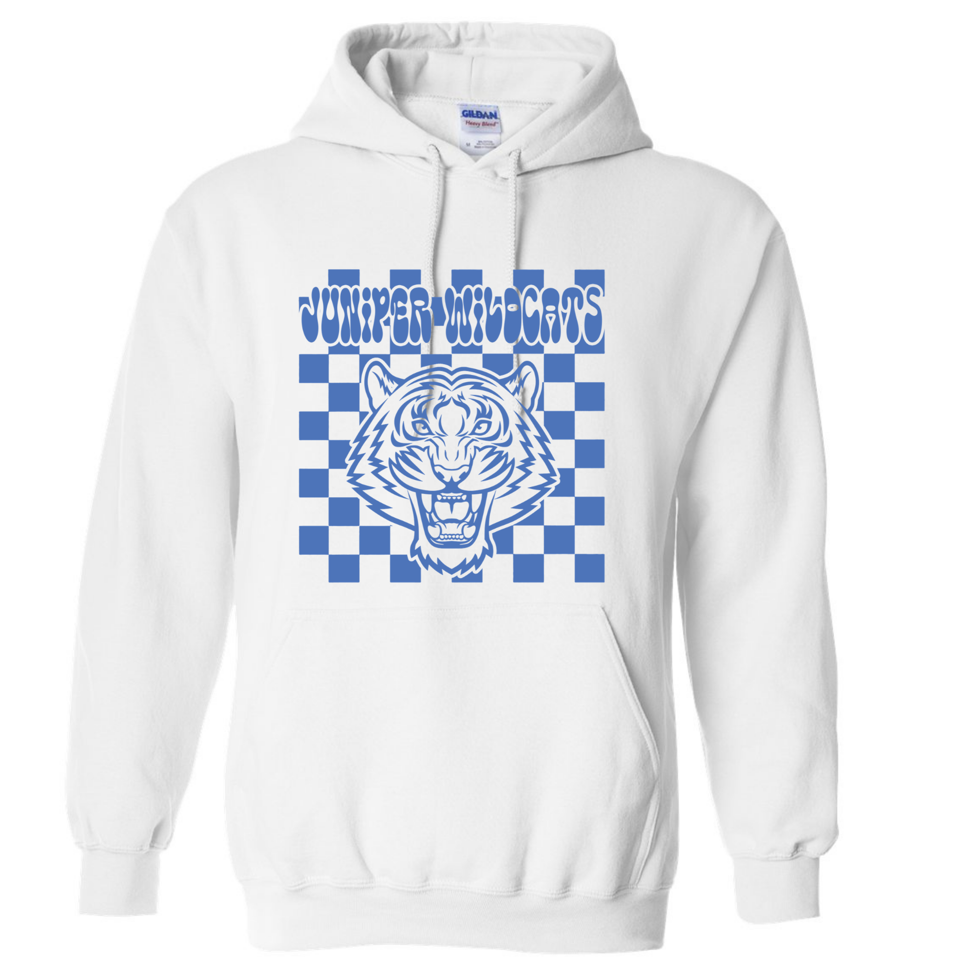 New Blue Wild Cat Hoodie