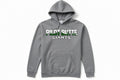 PB White Giants logo on Sports Gray hoodie