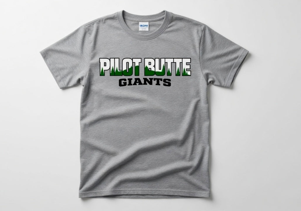 PB Giants Black logo - Sports Gray T-shirt