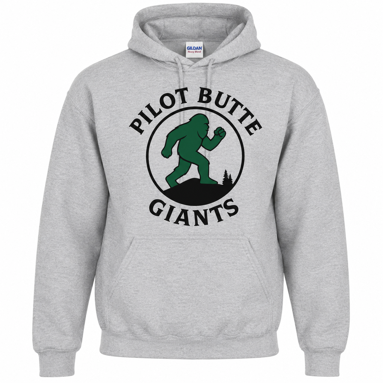 PB Squatch Sports Gray Hoodie