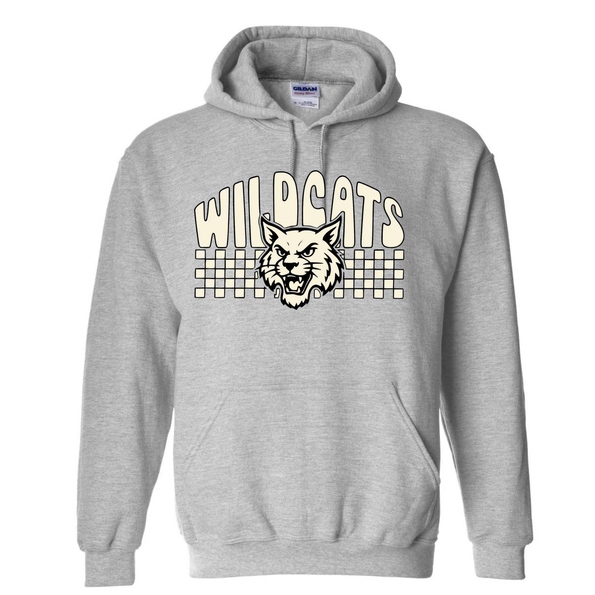 New Tan Logo on Hoodie