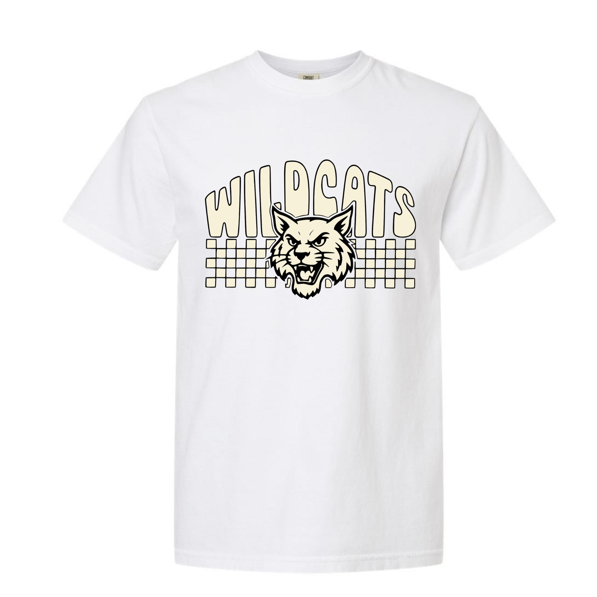 New Tan Logo on T-Shirt