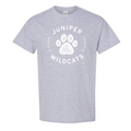 White Paw print on T-Shirt